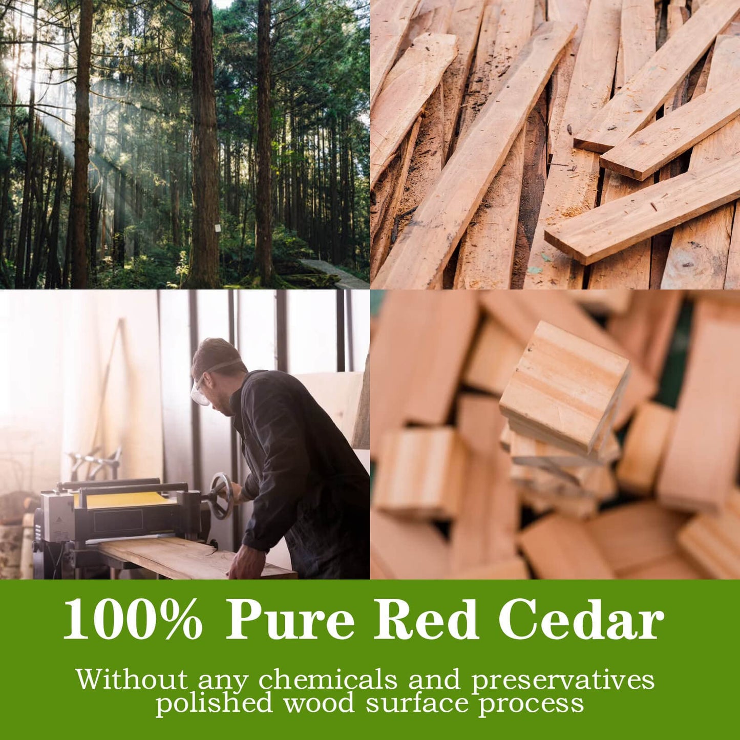 Cedar Blocks for Clothes Storage, Cedar Balls & Cedar Rings for Clothes Protection 54 Pack, 34 Cedar Rings & 20 Cedar Balls for Closets & Drawers